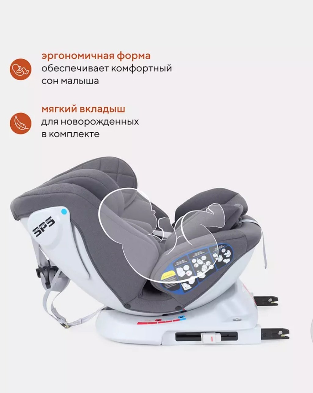 RANT Nitro 0/1/2/3 (до 36 кг) серый - ForteMarket RANT Nitro 0/1/2/3 (до 36 кг) серый купить,0