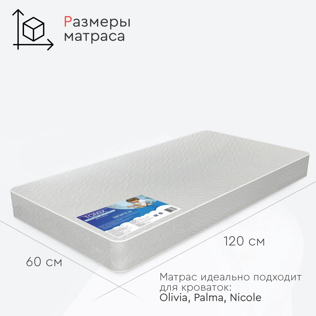 TOMIX Comfort Coconut , беспружинный, микрофайбер купить,NaN