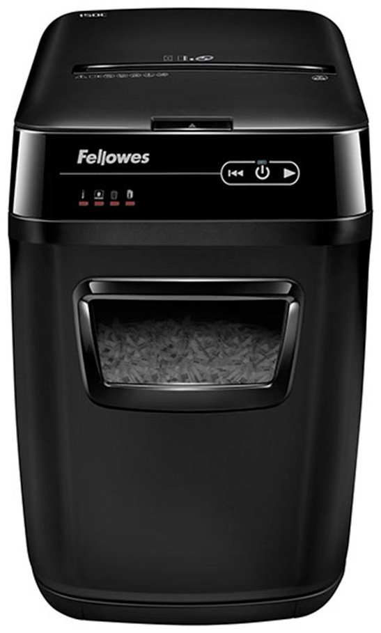 Уничтожитель документов Fellowes AutoMax 150C черный