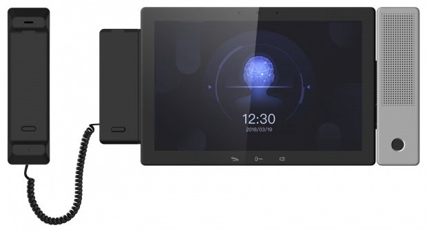 Hikvision вызывная панель DS-KM9503 SIP сервер, пульт консьержа серый купить,NaN