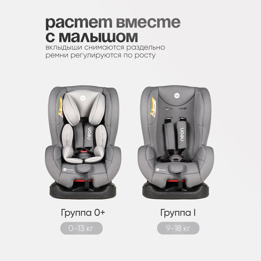 TOMIX Neon 0/1 (до 18 кг) серый купить,NaN