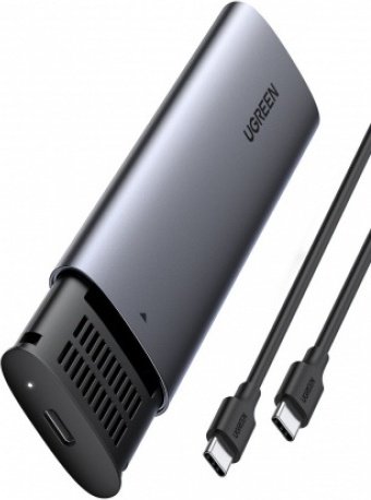 Внешний бокс Ugreen 10902 серый