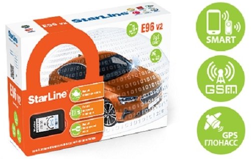 Автосигнализация StarLine E96 V2 BT GSM GPS с обратной связью