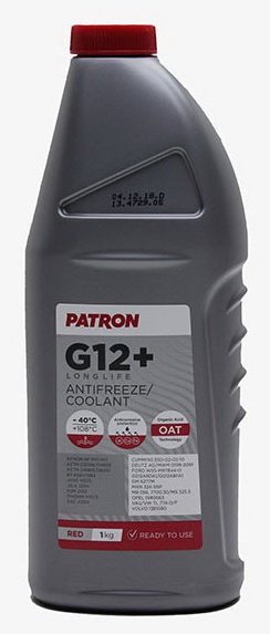 Антифриз PATRON Longlife красный (розовый) G-12&#43; 0.9 л