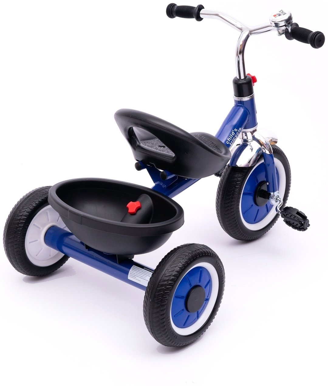 Трёхколёсный велосипед TOMIX BABY GO S518 синий - ForteMarket Трёхколёсный велосипед TOMIX BABY GO S518 синий купить,0