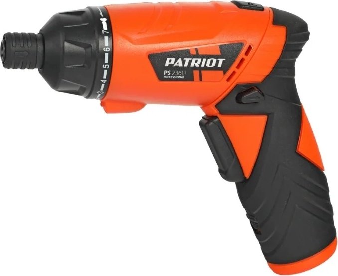 Аккумуляторная отвертка Patriot PS 236Li, 3.6 В
