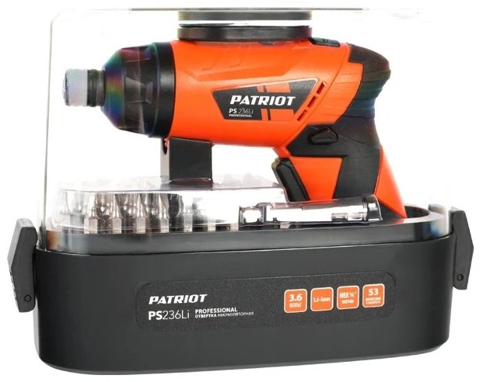 Аккумуляторная отвертка Patriot PS 236Li, 3.6 В - ForteMarket Аккумуляторная отвертка Patriot PS 236Li, 3.6 В купить,0