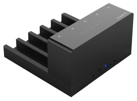 Док-станция Orico 6558US3-C-(EU)-BK черный