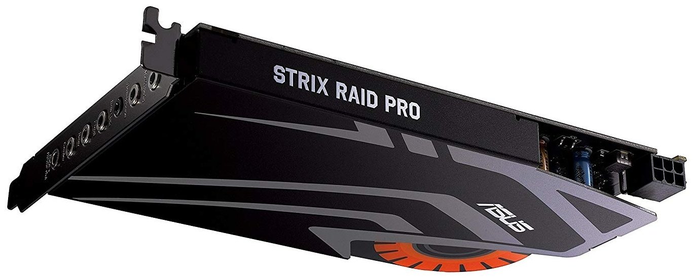 Звуковая карта ASUS Strix Raid PRO PCI-E - ForteMarket Звуковая карта ASUS Strix Raid PRO PCI-E купить,0