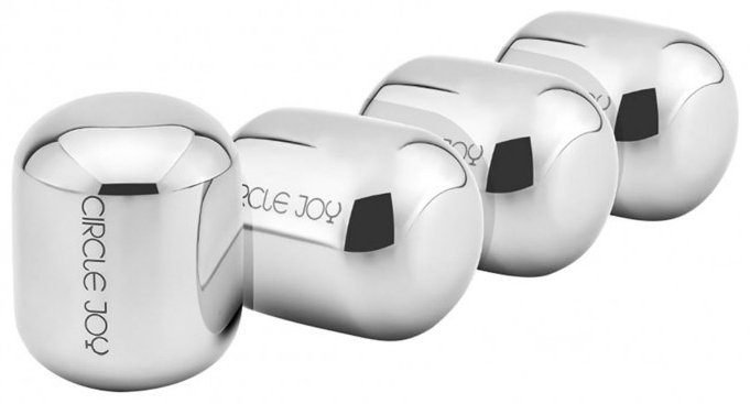 Xiaomi охладители для напитков Circle Joy Ice Cubes CJ-BK01 серебристый купить,NaN