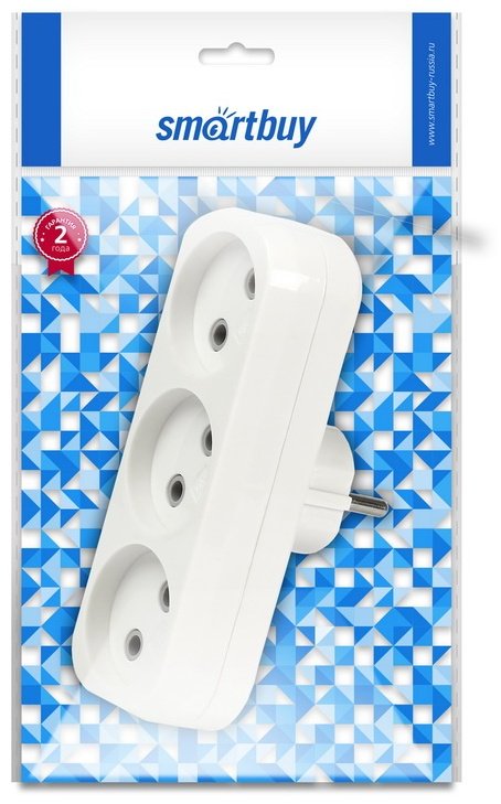 Smartbuy разветвитель SBE-10-A02-3 1 шт
