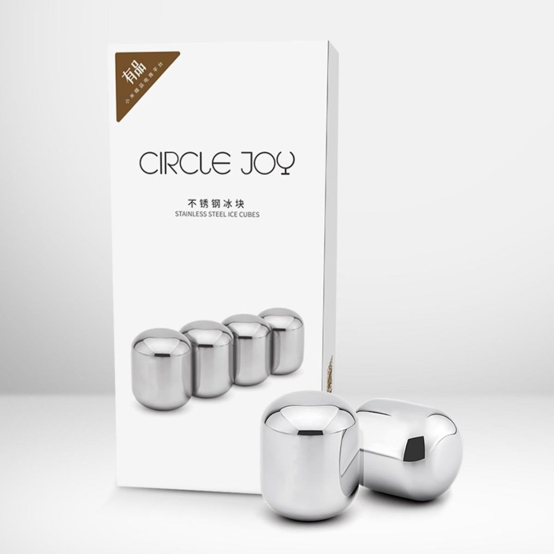 Xiaomi охладители для напитков Circle Joy Ice Cubes CJ-BK01 серебристый купить,NaN