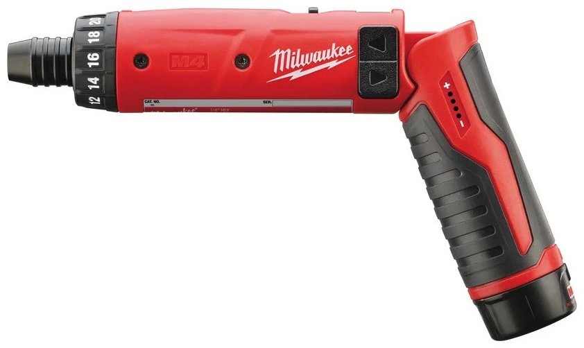 Аккумуляторная отвертка Milwaukee M4 D-202B 4933440475,