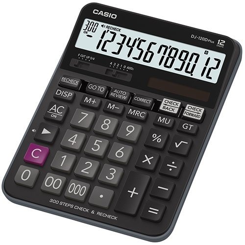 CASIO настольный DJ-120DPLUS-W-EP черный