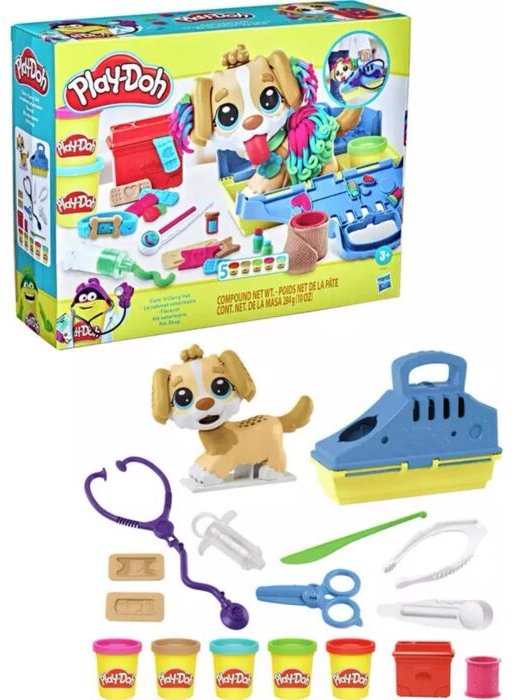 Play-Doh Ветеринар 5 цветов - ForteMarket Play-Doh Ветеринар 5 цветов купить,0