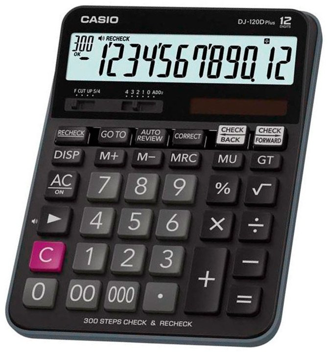 CASIO настольный DJ-120DPLUS-W-EP черный