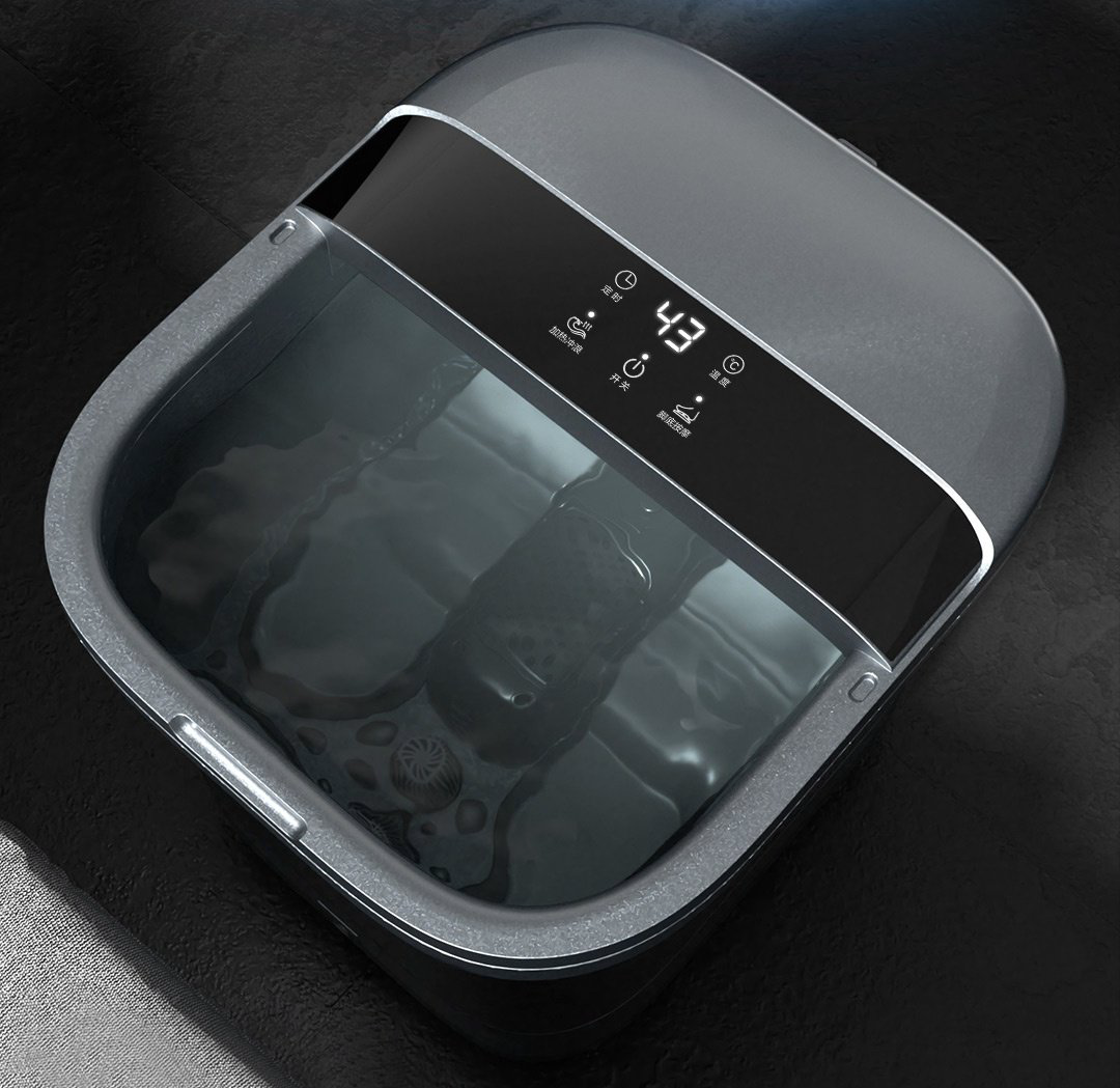 Xiaomi Hith Smart Foot Bath T2 гидромассажная ванночка, массаж вибрационный купить,NaN