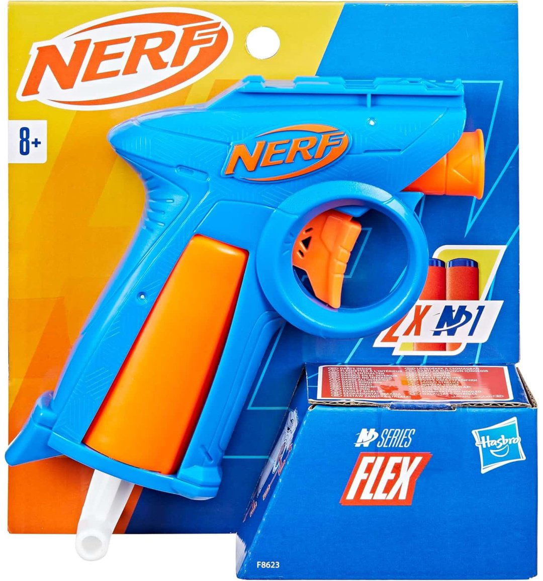 Бластеры Nerf Hasbro N Флекс F8623, пластик, EVA 2 шт купить,NaN