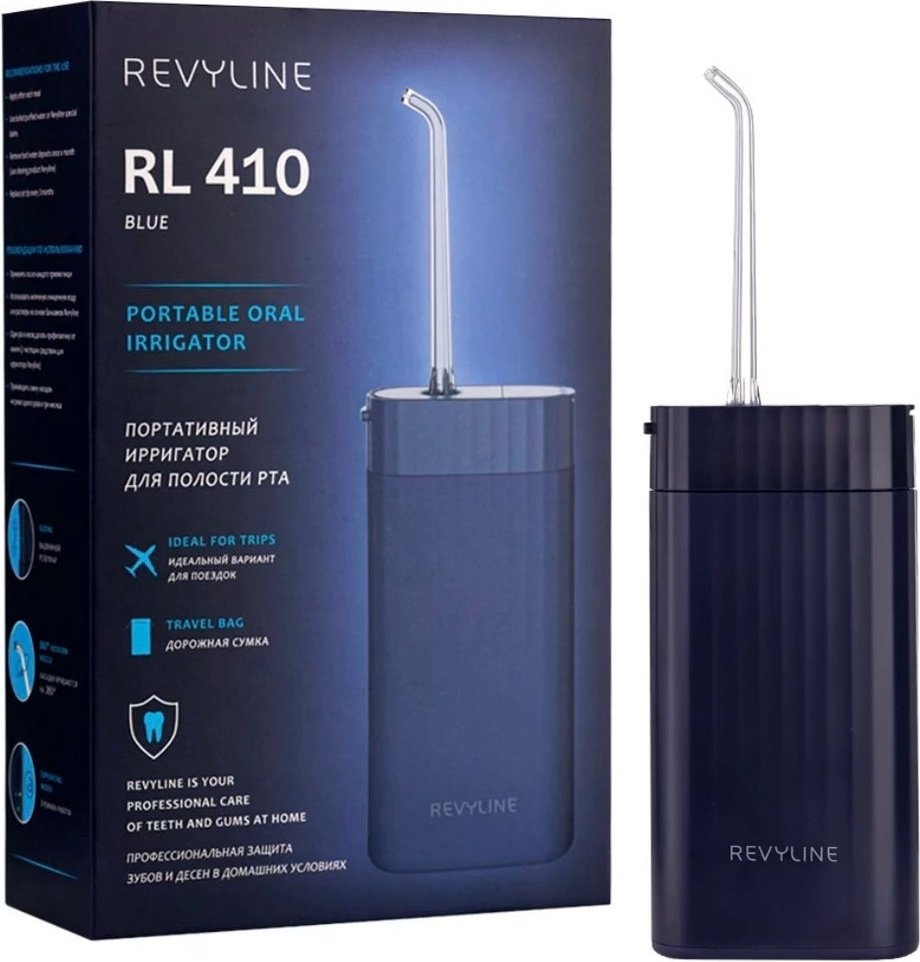 Revyline ирригатор RL 410 Blue импульсный емкость 140 мл