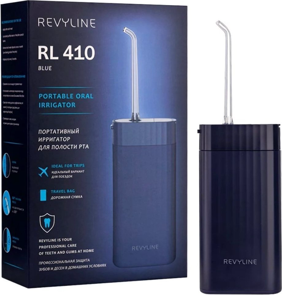 Revyline ирригатор RL 410 Blue импульсный емкость 140 мл купить,NaN
