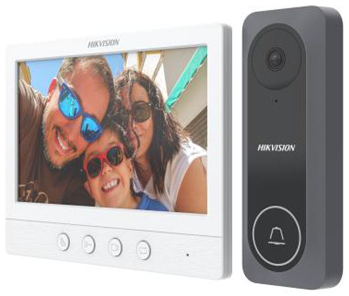 Hikvision видеодомофон DS-KIS212 белый - ForteMarket Hikvision видеодомофон DS-KIS212 белый купить,61824