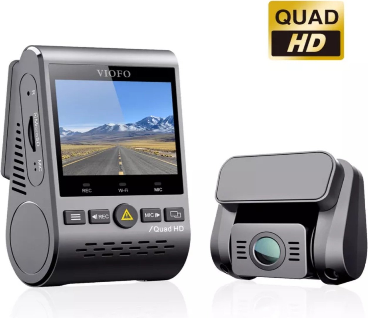 Видеорегистратор Viofo A129 Plus Duo черный