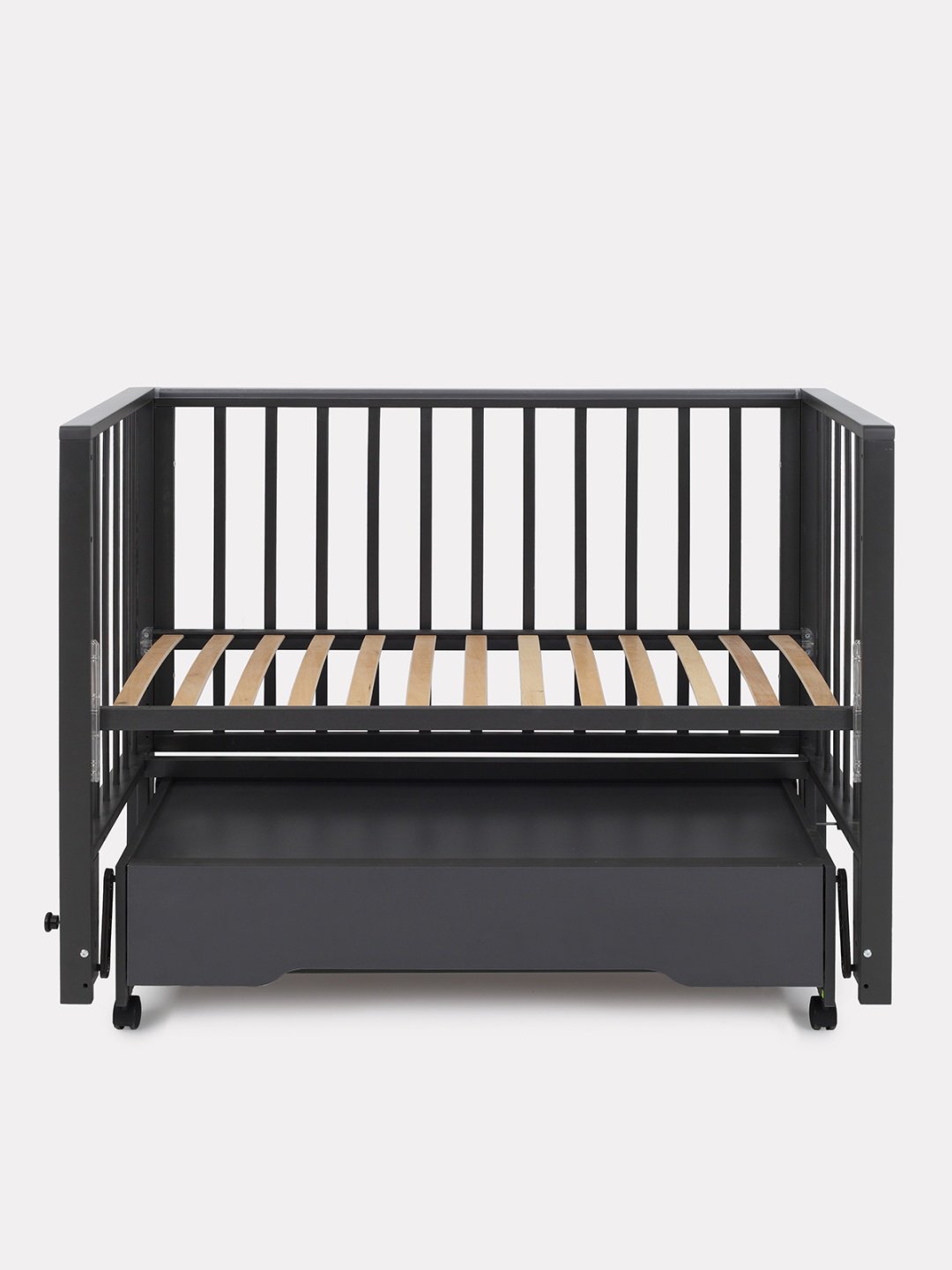 Детская кровать RANT BERGEN PLUS, 60x120 см, графит - ForteMarket Детская кровать RANT BERGEN PLUS, 60x120 см, графит купить,0
