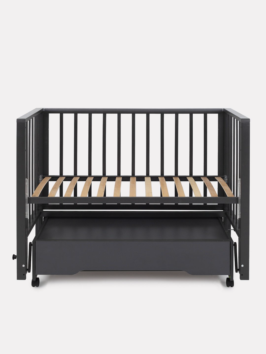 Кровать детская Rant Bergen Plus 60x120см графит купить,NaN