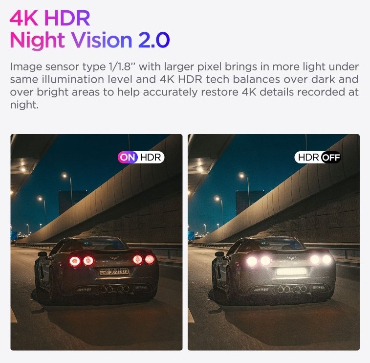 Видеорегистратор Viofo A139 Pro 3CH 4K черный - ForteMarket Видеорегистратор Viofo A139 Pro 3CH 4K черный купить,0