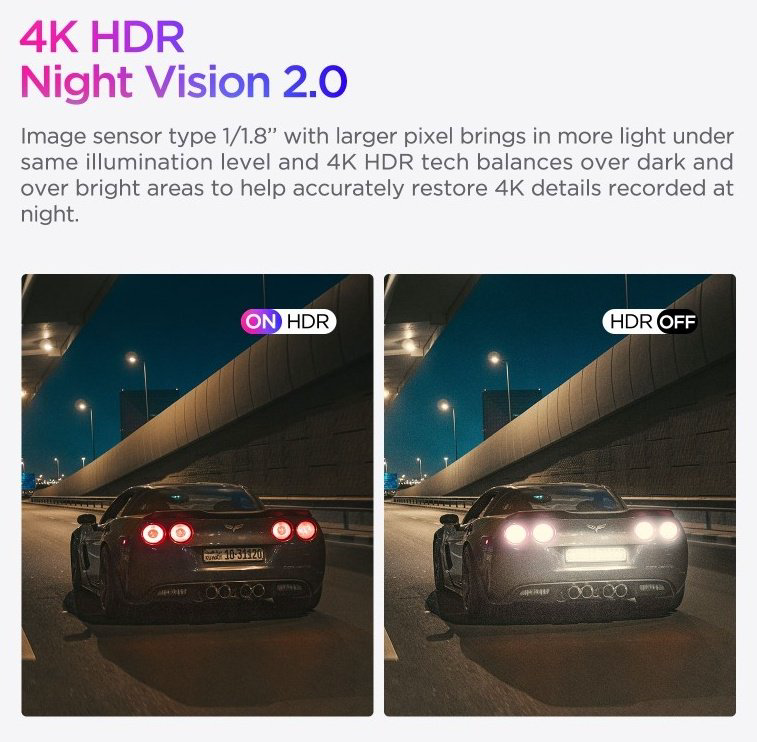 Видеорегистратор Viofo A139 Pro 3CH 4K черный купить,NaN
