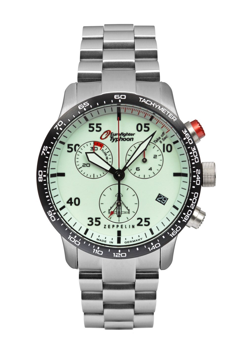 Часы Zeppelin Chronograph Eurofighter 7298M5