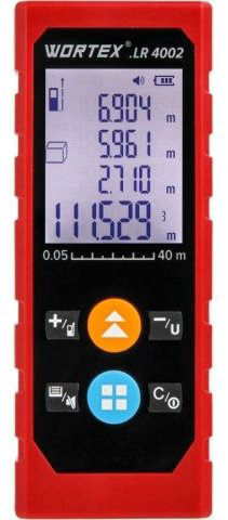 Лазерный дальномер WORTEX LR 4002 1329388, дальность до 40 м купить,NaN