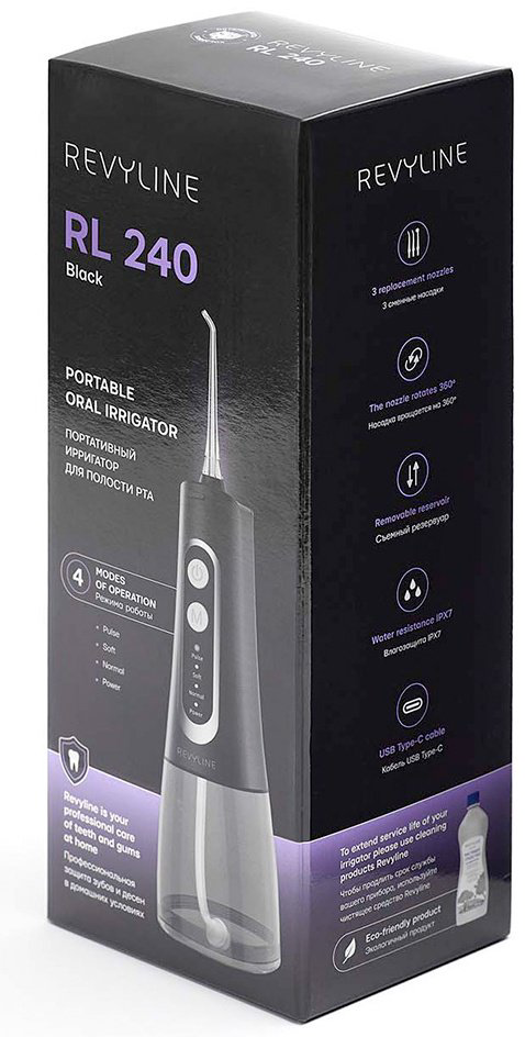 Revyline ирригатор RL240 импульсный емкость 300 мл купить,NaN