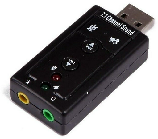 Звуковая карта CS Group Channel Sound 7.1 USB