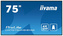 Интерактивная панель Iiyama PROLITE LH7575UHS-B1AG 75 дюйм
