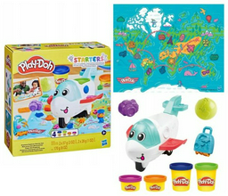Hasbro Play- Doh Самолет F8804 масса для лепки количество цветов: 4 шт