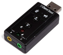 Звуковая карта CS Group Channel Sound 7.1 USB