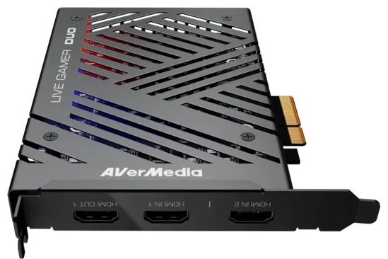 Карта видеозахвата AverMedia Live Gamer DUO GC570D купить,NaN