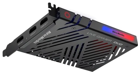 Карта видеозахвата AverMedia Live Gamer DUO GC570D купить,NaN