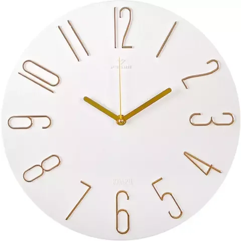 Часы кварцевые Рубин 3010-002 Classic Gold-White