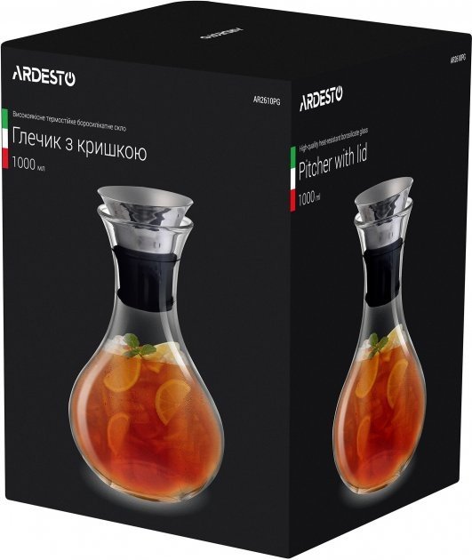 Кувшин Ardesto 1 л, стекло купить,0