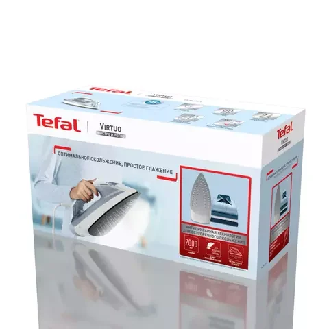 Утюг Tefal FV1R15F1 White-Blue купить,0