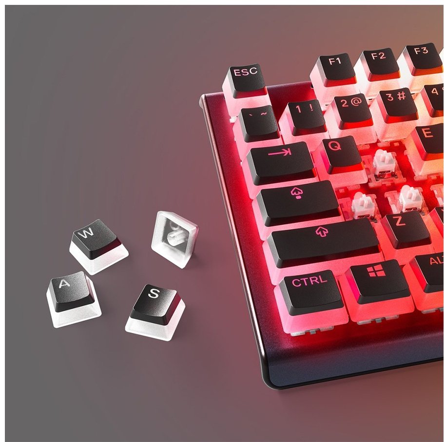 Кейкапы для клавиатуры SteelSeries 60200 черный - ForteMarket Кейкапы для клавиатуры SteelSeries 60200 черный купить,0