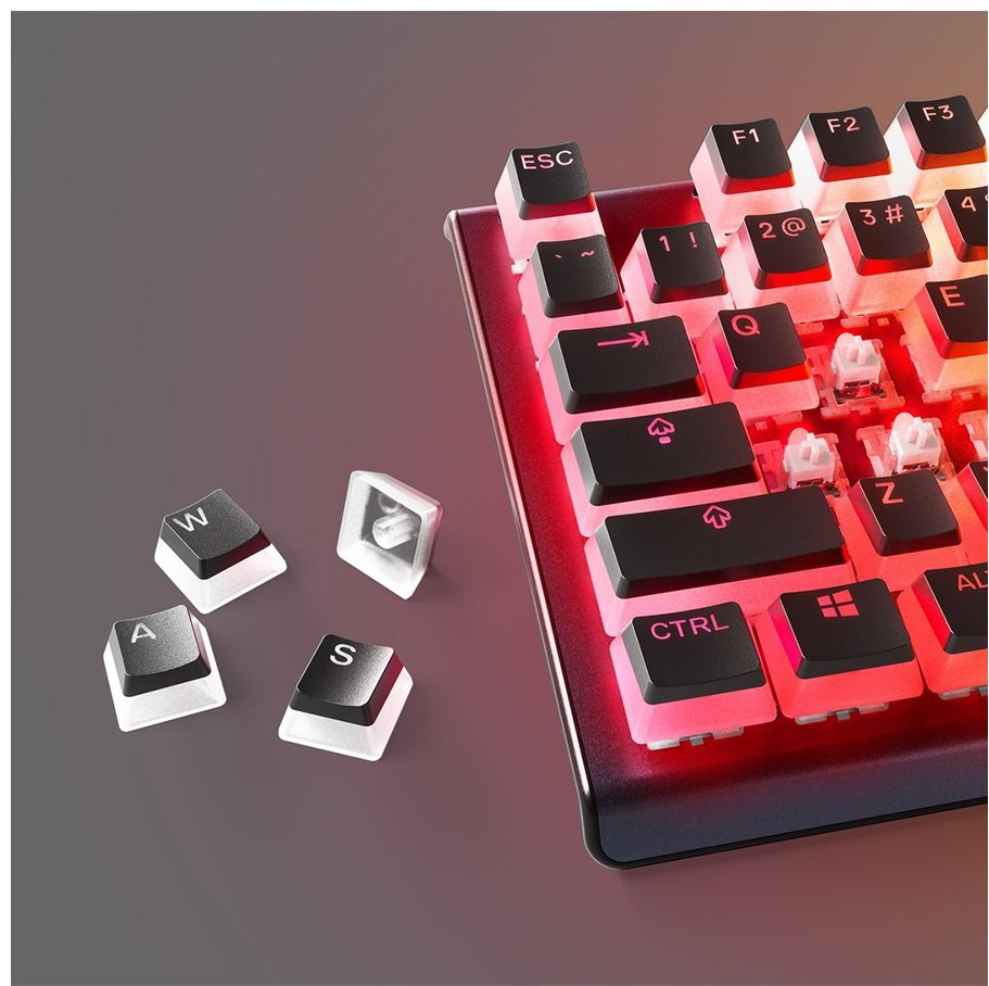 Кейкапы для клавиатуры SteelSeries 60200 черный купить,NaN