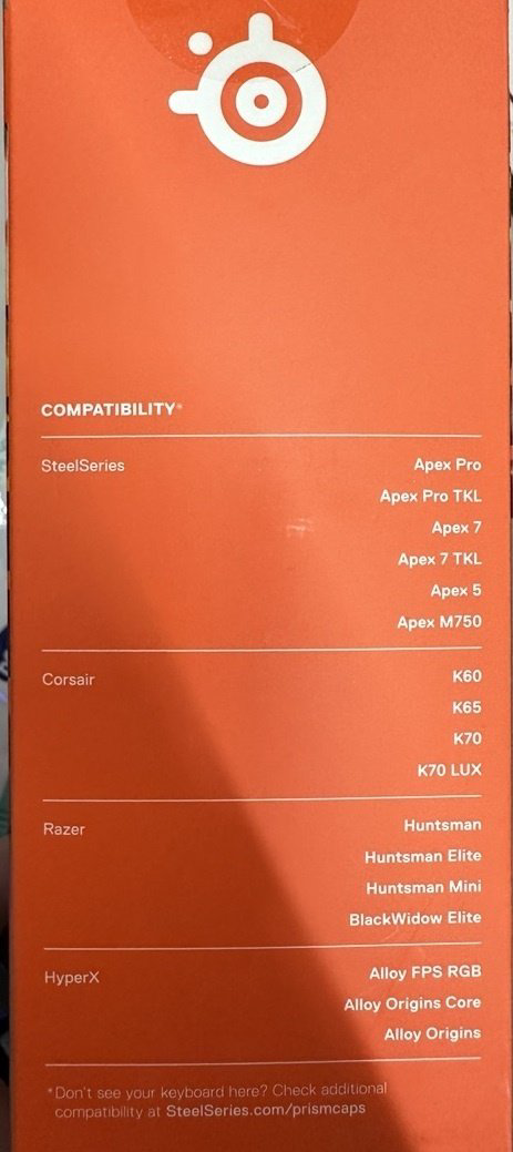 Кейкапы для клавиатуры SteelSeries 60200 черный купить,NaN