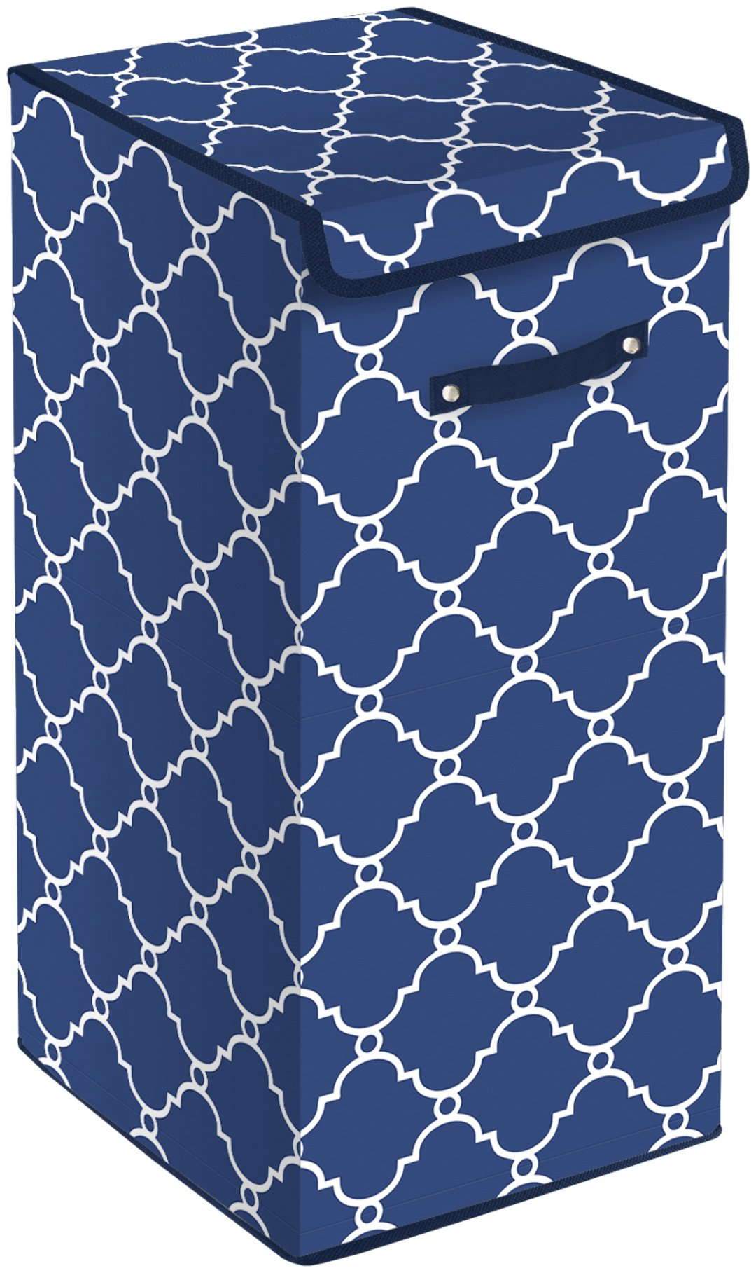 НИКА корзина HSC1/SC 35x35x60 см, текстиль, картон купить,NaN