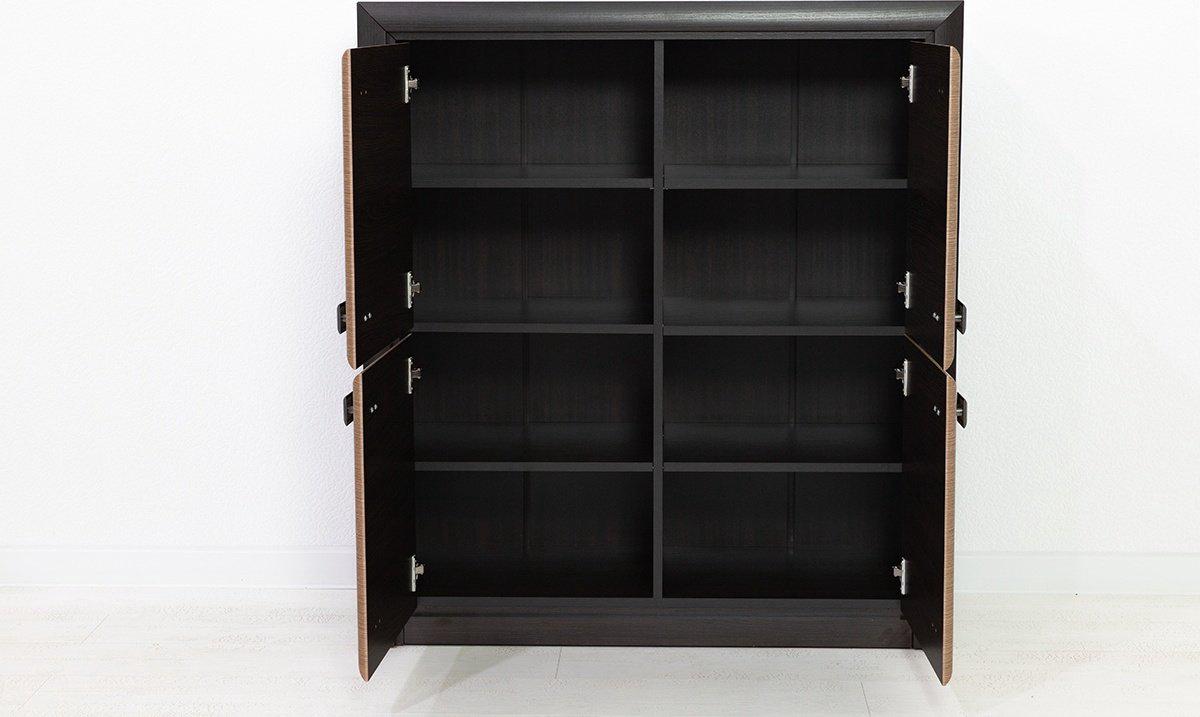 Комод BRW Коен КОМ4D, 103.50x40x114 см, коричневый купить,NaN