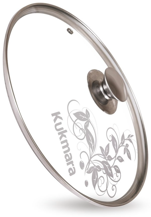 Крышка Kukmara 24 см, стекло купить,NaN