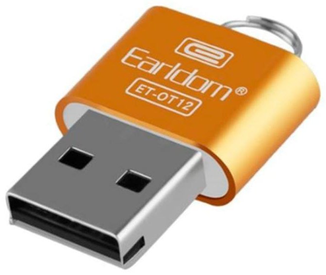 Картридер Earldom ET-OT12 microSD, micro SDHC, micro SDXC