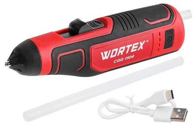 Клеевой пистолет WORTEX CGG 1104 1334530 7.2 мм